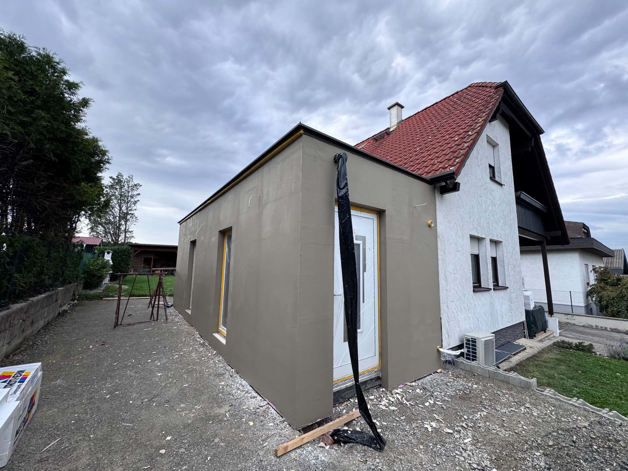 Homlokzat felújítása – Előtte